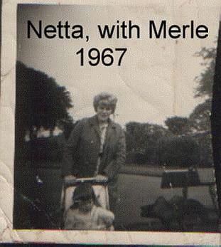 Netta with Merle, aged 1