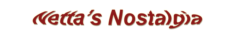 Netta's Nostalgia logo: the words in fancy font