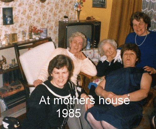 Marlene, Anne, myself, Mother and her cousin Agnes
